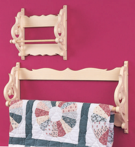 Quilt/Towel Rack Patterns, 3 Sizes