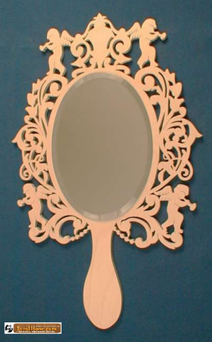 Angel Hand Mirror Pattern