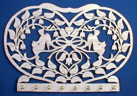 Angelic Necklace / Key Rack Pattern