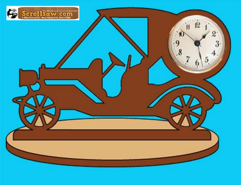 Auto Desk Clock Pattern