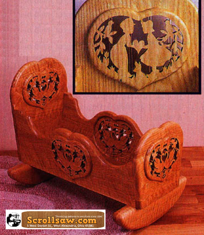 Country Doll Cradle Pattern
