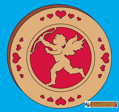 Cupid Plate Pattern