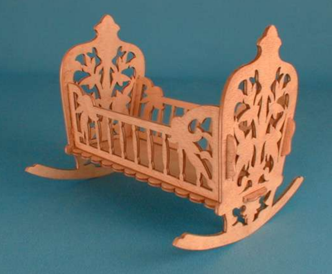 Floral Doll Cradle Patterns