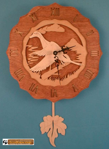 Duck Pendulum Clock Pattern