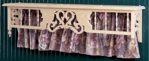 Hearts Window Cornice/Shelf Pattern