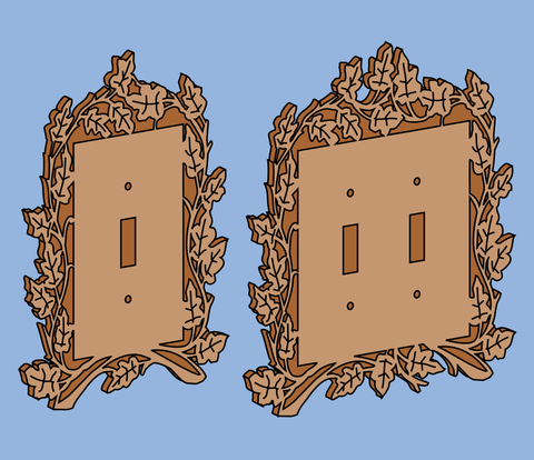 Nature Light Switch Cover Patterns