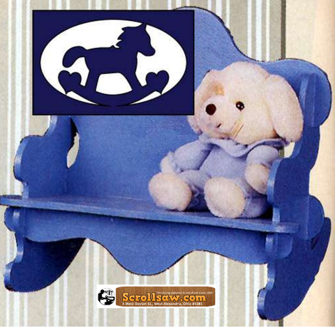 Pony Puzzle Doll Rocking Chair Pattern