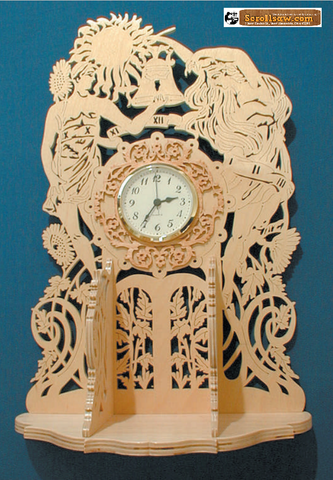 Romanesque Clock Pattern