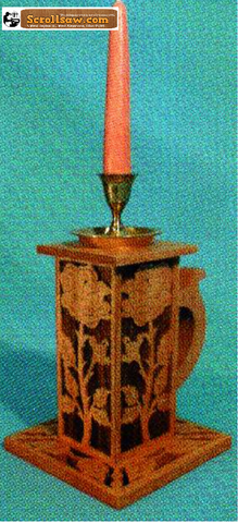 Rose Candle Holder Pattern