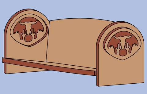 Southwest Bookshelf Pattern