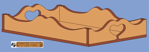 Band Saw Serving Tray Pattern