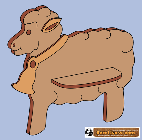 Sheep Shelf Pattern