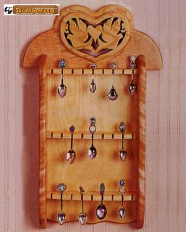 Victorian Spoon Rack Pattern