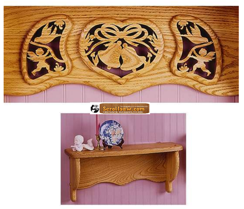 Large Cupid Love Shelf Pattern