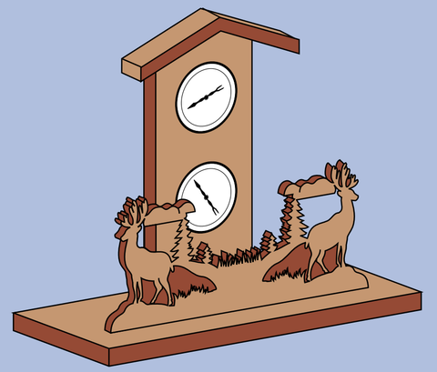 Wildlife Weather Instrument Pattern