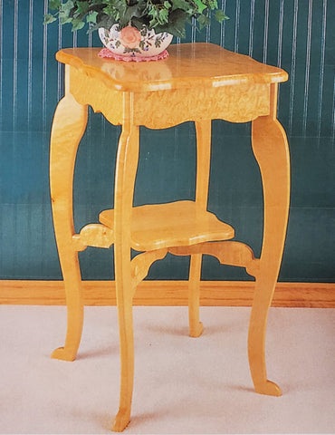 Plant Stand / Table Plan with Floating Shelf Full Size Patterns