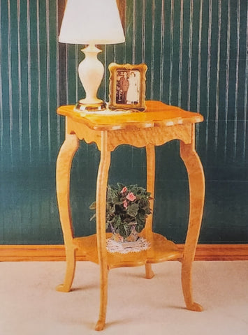 Plant Stand / Table Plan with Shelf Full Size Patterns