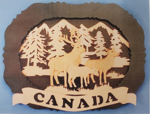 3D Canada/Elk Pattern