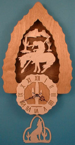 3D Southwestern Pendulum Clock Patterns