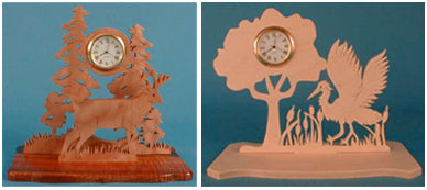 Buck & Heron Mini Clock Patterns