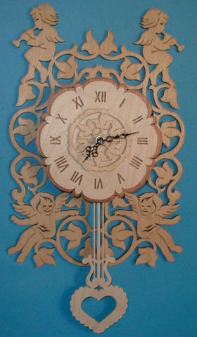 Cherub Pendulum Clock Pattern