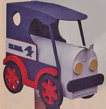 Mail Truck Mailbox Pattern