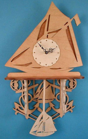 Sailor's Nautical Pendulum Clock Pattern