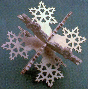 3D Snowflake Patterns