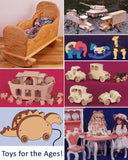 Heirloom Wooden Toys Value Pack on Wooden USB - scroll saw patterns and projects