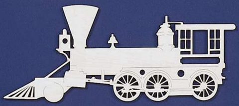 1861 Baldwin 2-6-0 Locomotive Wall Art Pattern