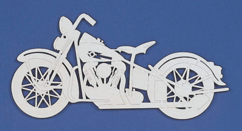 1936 Harley-Davidson El Knucklehead Motorcycle Wall Art Pattern