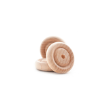 7/8" Classic Contoured Wooden Mini-Wheel