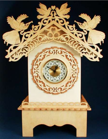 Angel Mantle Clock Pattern