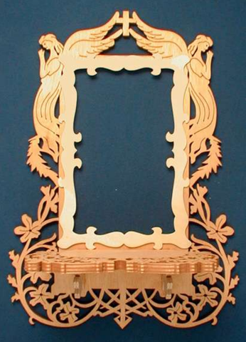 Praying Angel Picture Frame Pattern