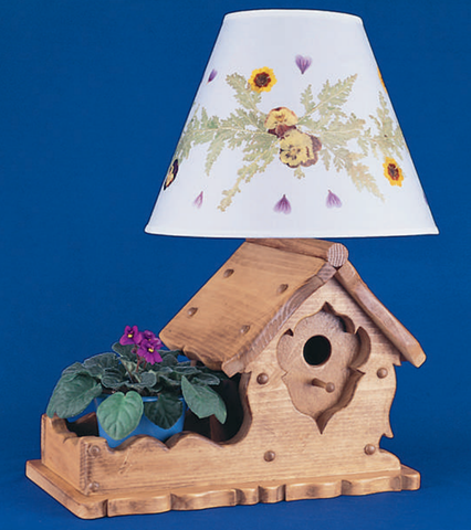 Birdhouse/Planter Lamp Pattern