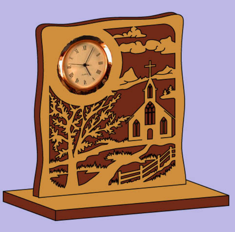 Church Clock Pattern