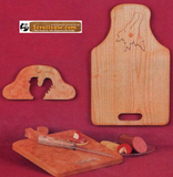 Cutting Board Patterns, 3 Designs - No. 2