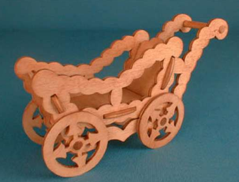 Miniature Doll Carriage Patterns