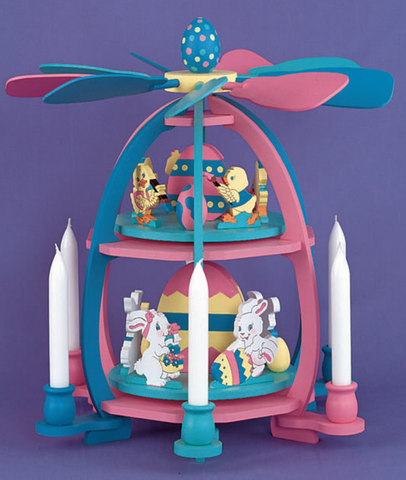 Easter Egg Candle Carousel Pattern