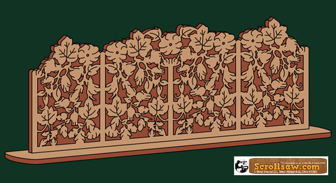 Floral Decorative Screen Pattern