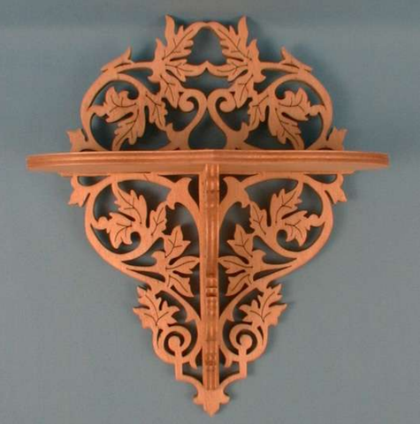 Viney Fretwork Shelf Pattern