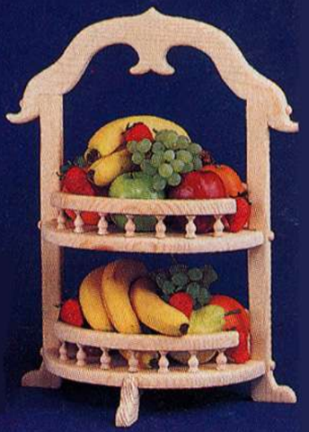 Simple Victorian Fruit Tray Pattern