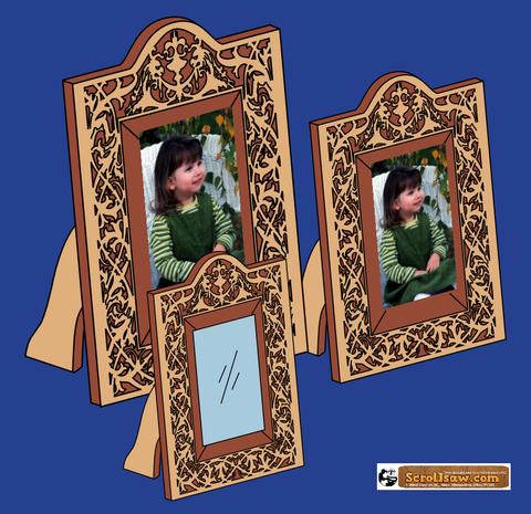 Gothic Picture Frame Set Patterns
