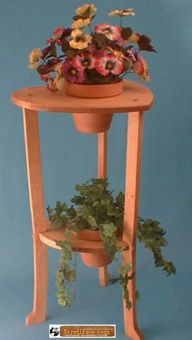 Heart Plant Stand / Table Pattern