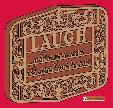 Laughter Plaque Pattern