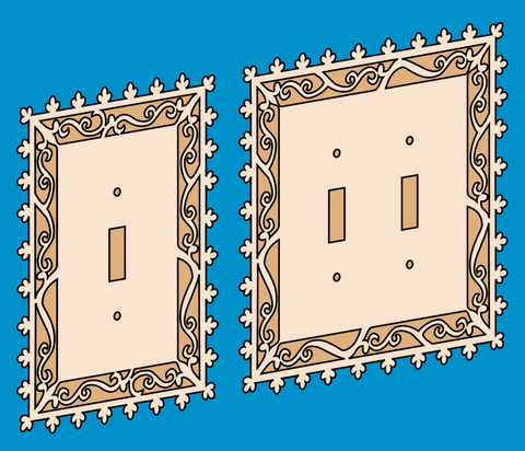 Victorian Light Switch Cover Patterns