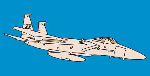 Military Plane Pattern
