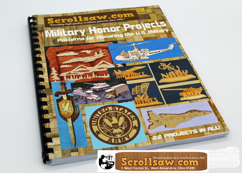 Military Honor Scroll Saw Project Patterns Book