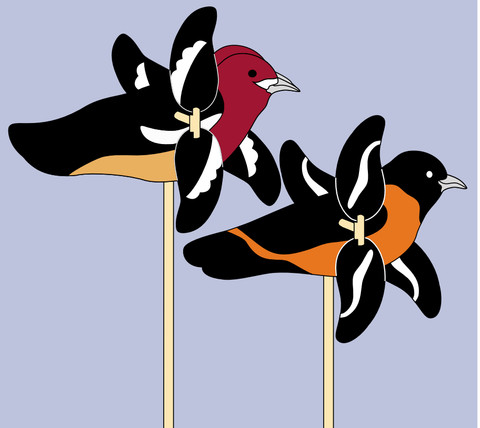 Oriole Whirligig Patterns