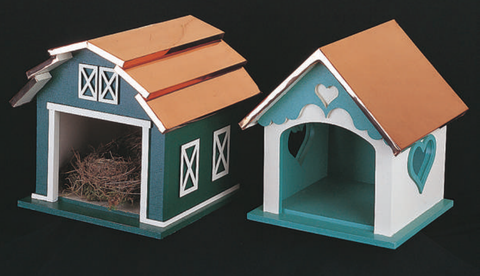 Robin's Nest Birdhouse Patterns